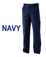 Drill Cargo Pants - NAVY