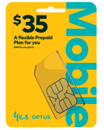 Optus $35 Prepaid SIM Card Starter Kit