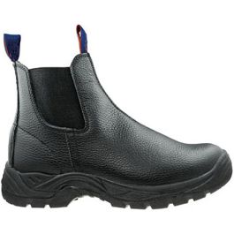 Slip On Safety Boots - BLACK