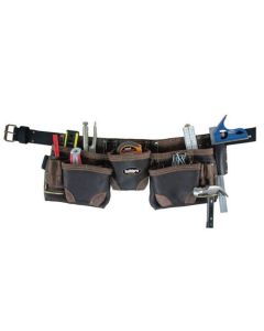 11 Pocket Oil Tanned Leather Tool Belt