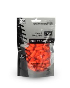 Bullet Shaped Earplugs(100 pieces)