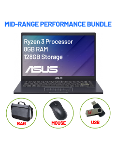 ASUS Expertbook Ryzen 3 Laptop (Ryzen 3 Processor / 8GB RAM / 128GB SSD) + Accessories Bundle