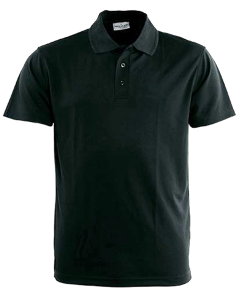 Polo S/S - BLACK