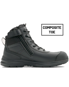 Blundstone 797 Lightweight Zip-Up Safety Boots - BLACK