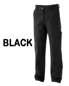Drill Work Pants - BLACK