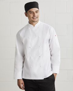 Unisex Chef Jacket L/S - WHITE