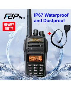 FDP Pro 5W UHF 2-WAY Handheld CB Radio + Speaker Microphone