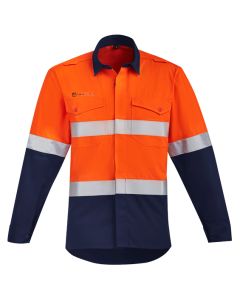 TAPED HRC2 SHIRT L/S - O/NAVY