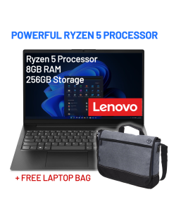 Lenovo V15 G4 15.6" FHD Laptop - 8GB RAM / 256GB SSD / Ryzen 5 (Bonus Laptop Bag)