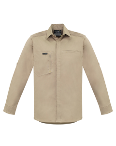 Drill Stretch Shirt L/S - KHAKI