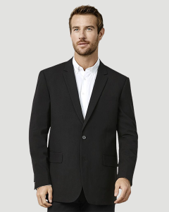 Mens Classic Suit Jacket - BLACK