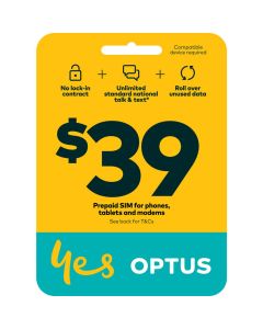 Optus $39 Prepaid SIM Card Starter Kit