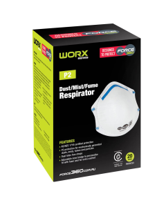 P2 Respirator Masks - Dust/Mist/Fume (20 pieces)