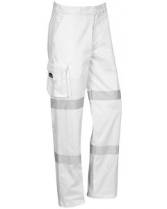 Taped Drill Pants - WHITE