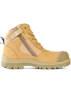 Bata Zippy Side Zipper Boots - WHEAT