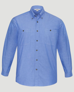 Mens Chambray Shirt L/S