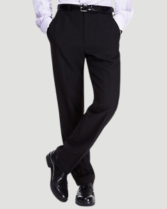 Mens Business Pants - BLACK