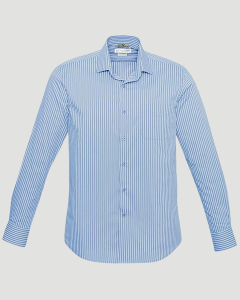 Mens Business Shirt L/S - BLUE