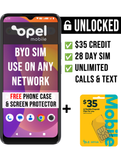 Opel Mobile Smart 65Q - 4G Smartphone 64GB with $35 Optus SIM