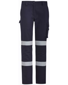 Ladies Taped Drill Pants - NAVY